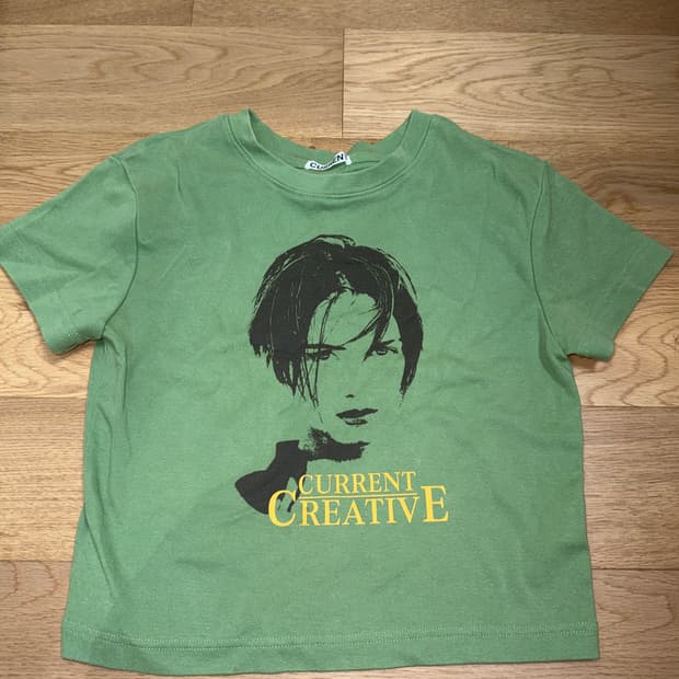 커렌트 프린팅반팔