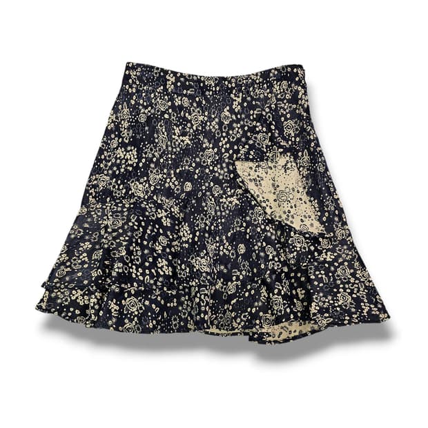 XS ZARA 자라 에스닉 잔꽃무늬스커트