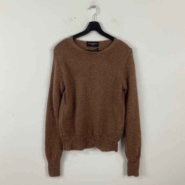 더오픈프로덕트 모헤어 니트 브라운 <618>