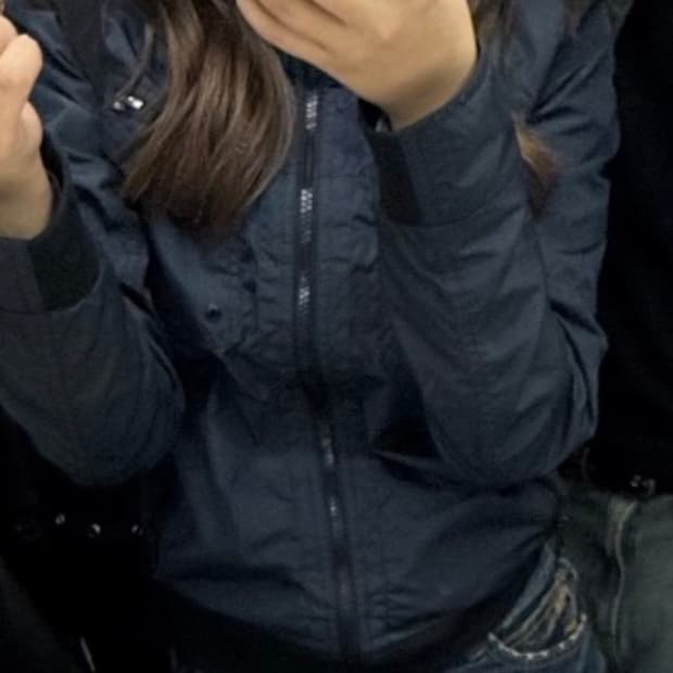 (M) Buckaroo 버커루 히든 후드 락시크 블루종 자켓