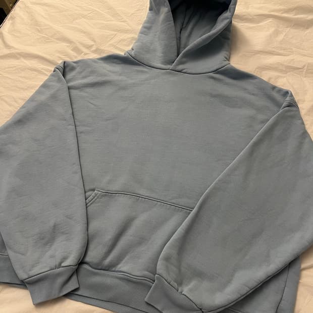 아킴보 클럽 baby blue 베이비 블루 후드티 M