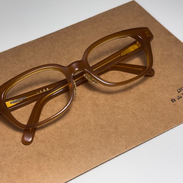 백산안경 하쿠산 메가네 펌킨 컬러 안경 0071