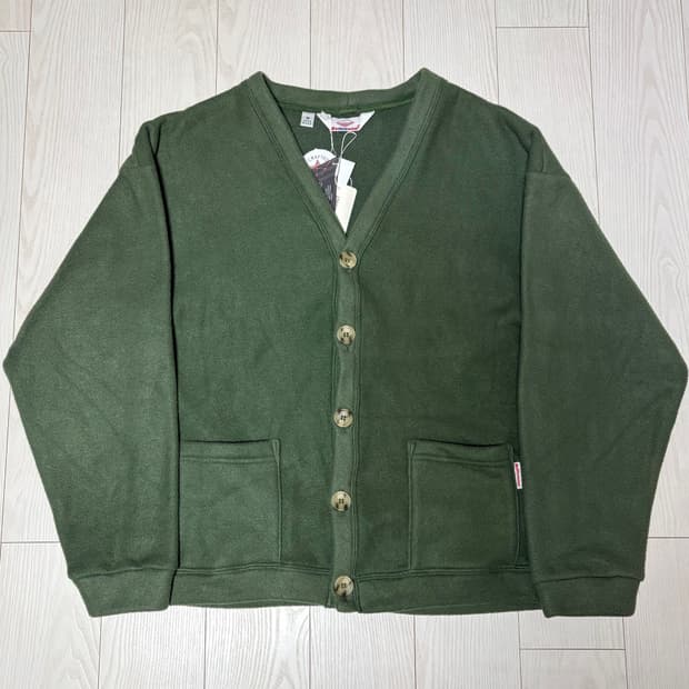 [M] 바튼웨어 플리스 가디건 새상품
