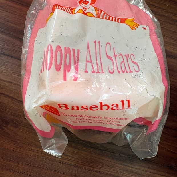 고전 스누피 맥토이 미개봉