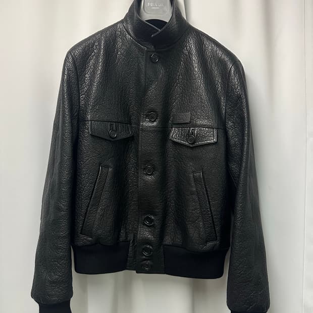 (52)Prada 나파 레더자켓