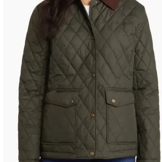 로렌 랄프로렌  퀼팅 패딩 자켓  S사이즈