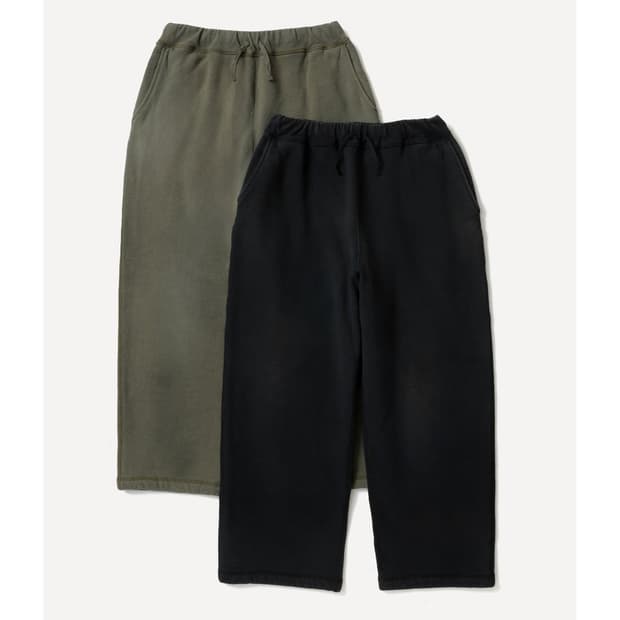 아프레쎄 26SS 빈티지 스웻 팬츠 블랙