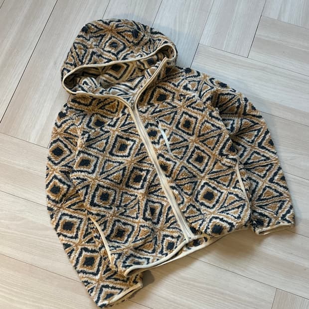 [FREAK’S STORE] tribal fleece zip jacket