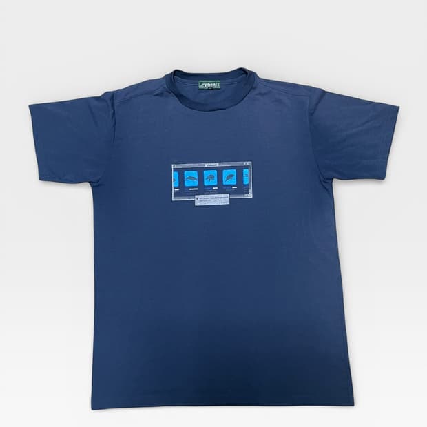 Phenix - Jp 빈티지 프린팅 티셔츠 (S-M추천)