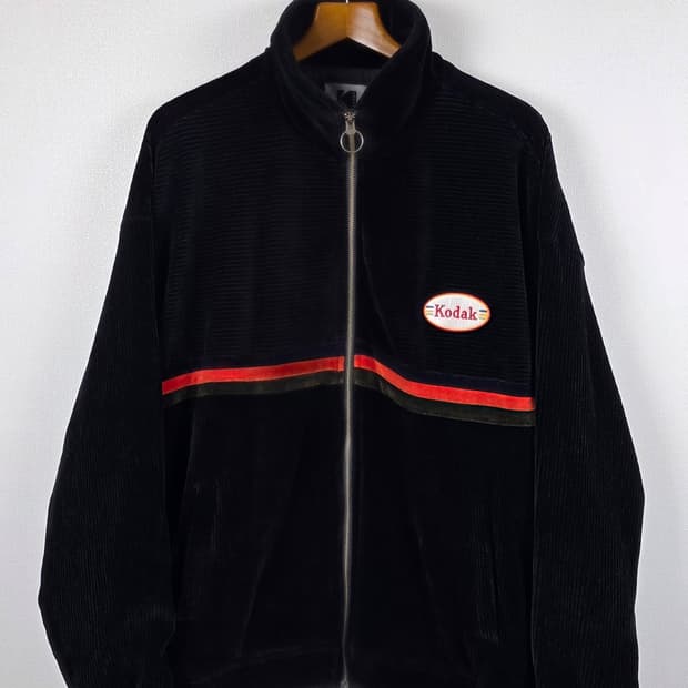코닥 코다컬러 코듀로이 집업 블랙 2XL