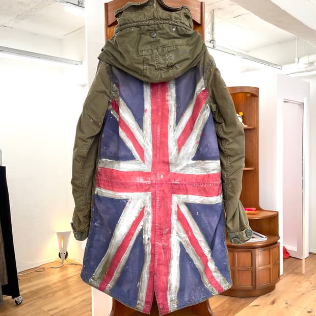 [M] RNA 유니언잭 피쉬테일 파카