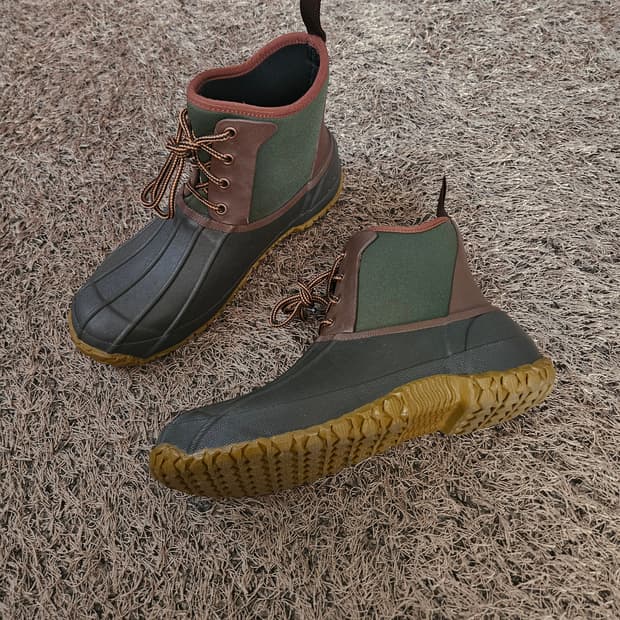 대너(Danner) in USA 카키 브라운 배색 부츠 us8 size
