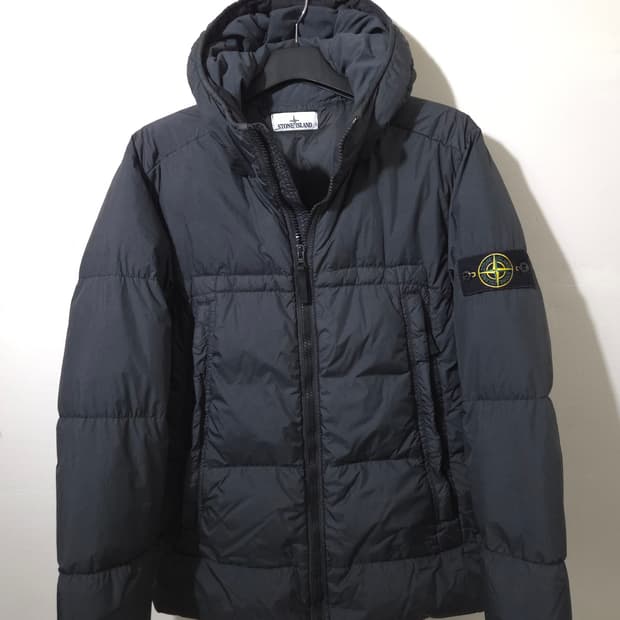 [새상품급] 스톤아일랜드 크링클랩스 패딩 자켓 L Size