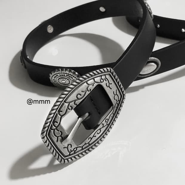 [Unisex] Western stud belt