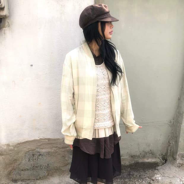 빈티지 초코나무 코디세트