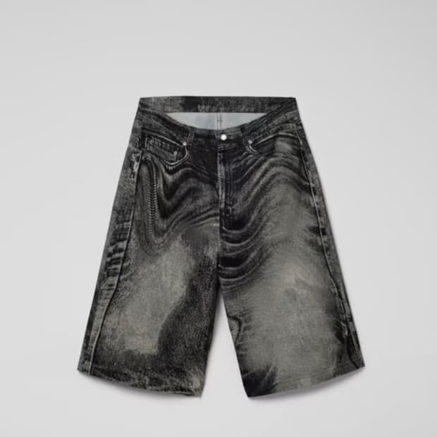 캠퍼랩 아트데님 버뮤다 윈터착용