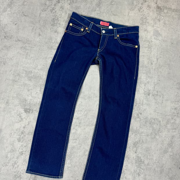 리바이스 타입원 로우라이즈데님
