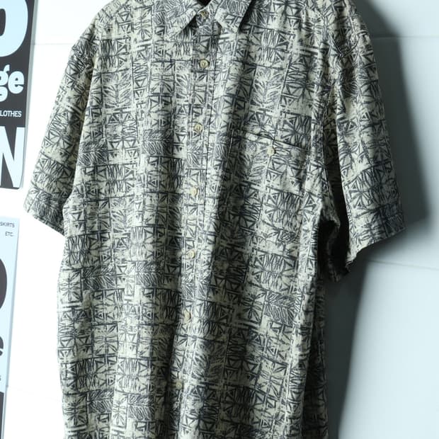 (XL-3XL) 세인트존스베이 반팔셔츠 남방 00년대 패턴-H35050