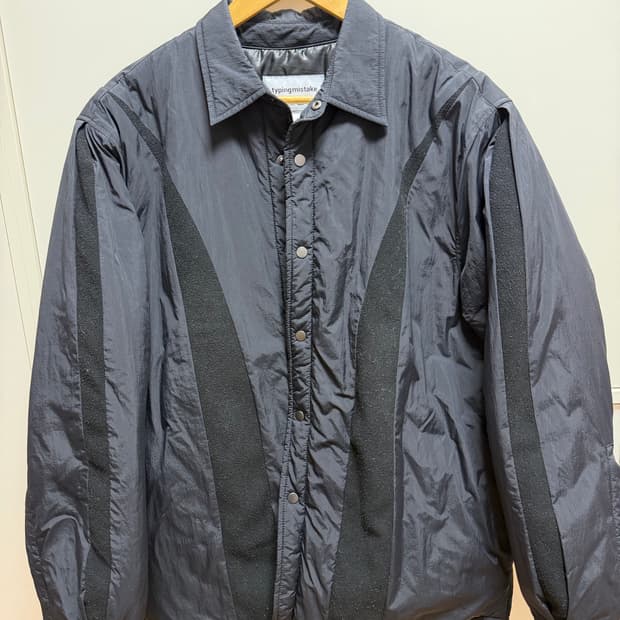 타이핑미스테이크 밤버자켓 라지