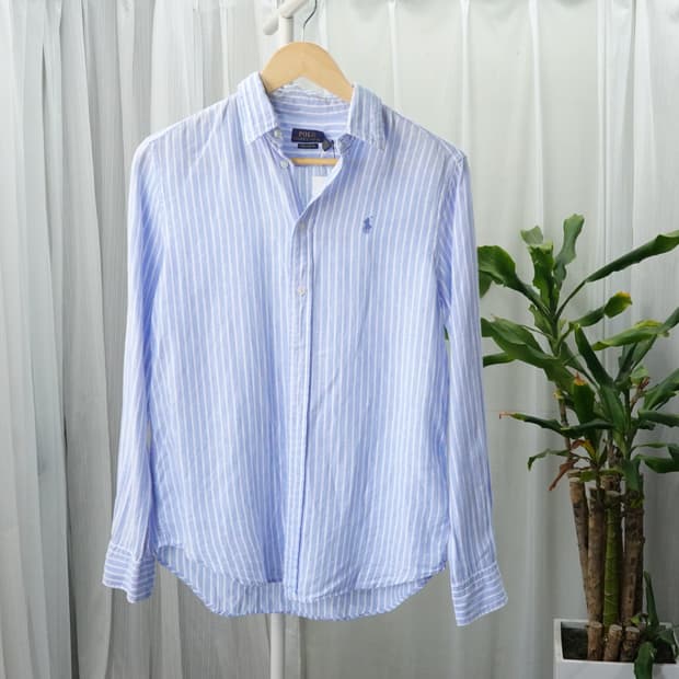폴로 랄프로렌 스트라이프 린넨 셔츠 1927