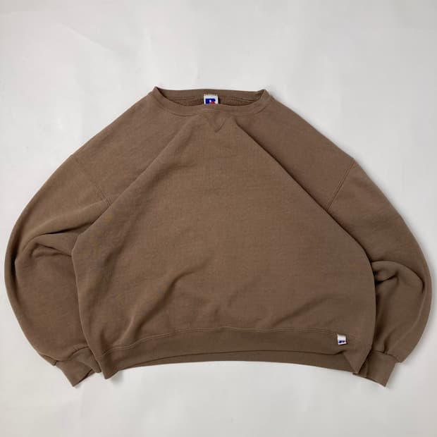 90s Russell Sweatshirt (mocha brown)