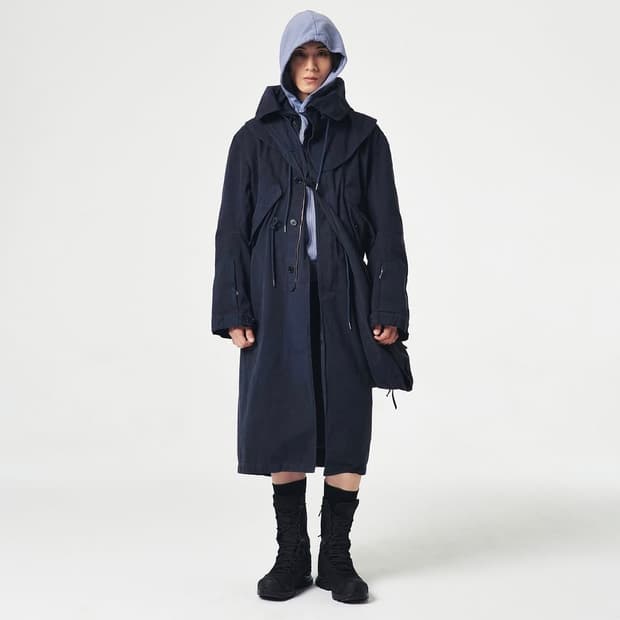 EE 누마레 야상 자켓 차콜