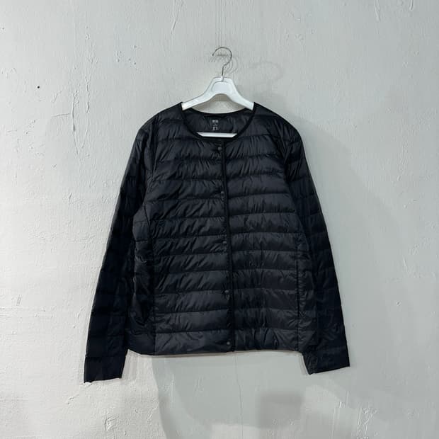 유니클로 경량패딩 여성XL