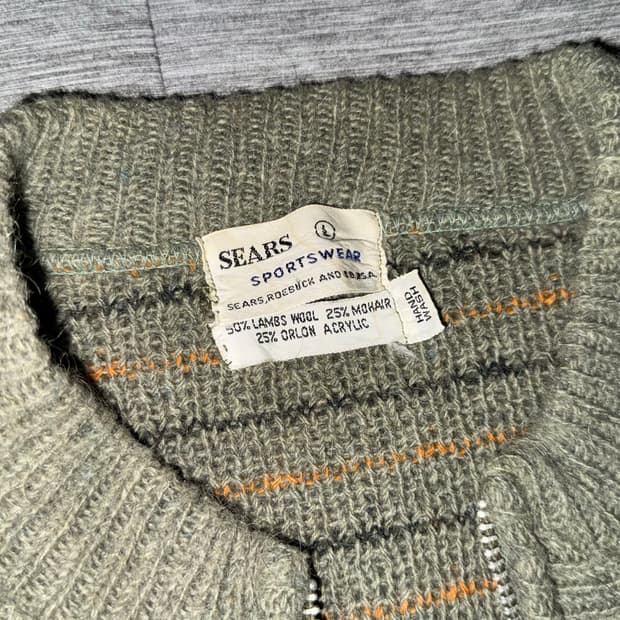 Sears 니트집업