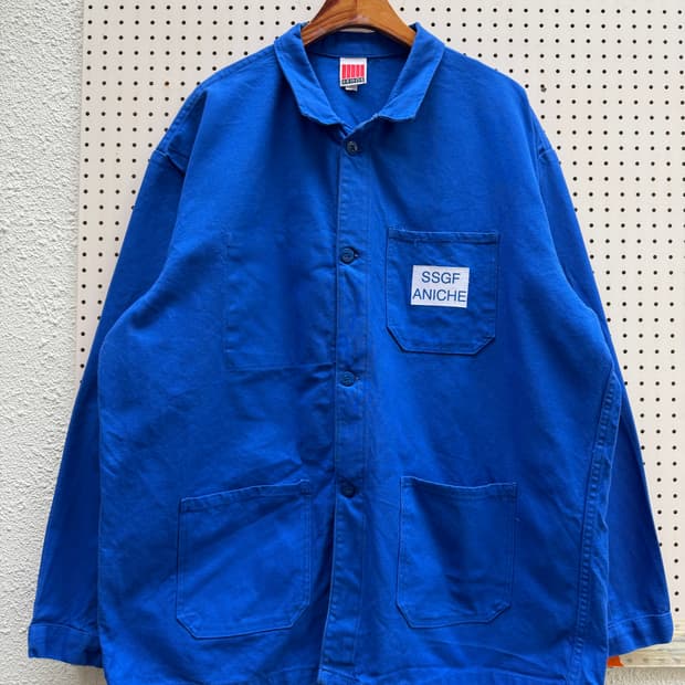 OLD VINTAGE ERGOS BIG SIZE 빅사이즈 프렌치워크자켓