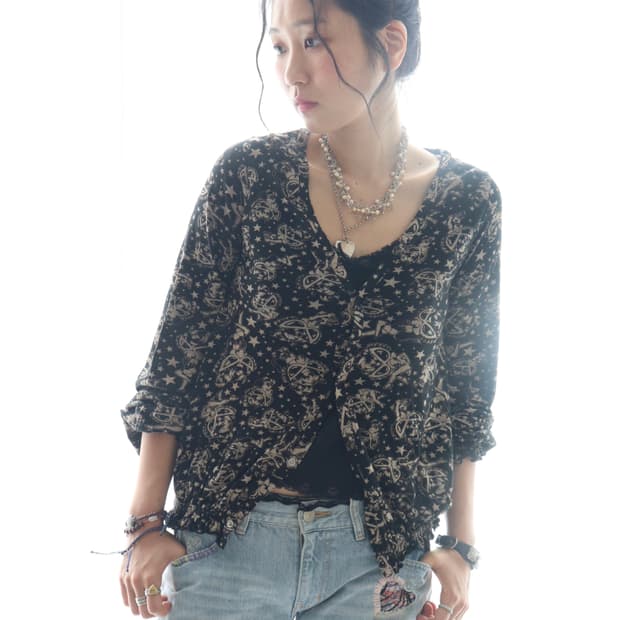 [Hysteric Mini] Star Baby Doll Cardigan