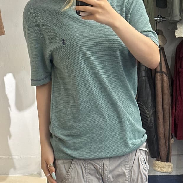 PRL 폴로 랄프로렌 민트코어 반팔티
