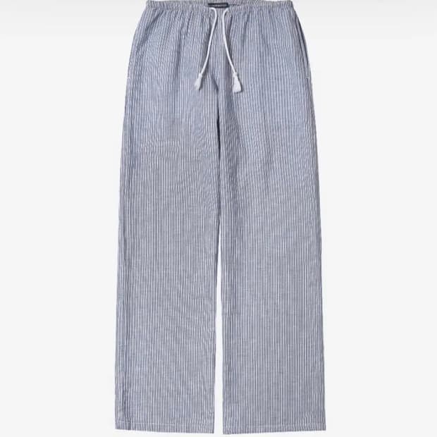 브랜디멜빌 린넨 드로우스트링 팬츠 스트라이트 팬츠