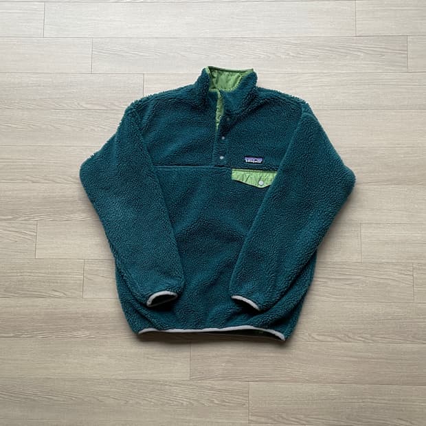 파타고니아 글리세이드 그린 딥파일 키즈