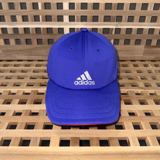 아디다스 퍼플 러닝캡