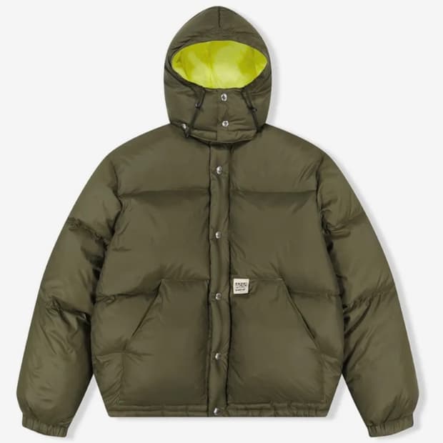 예스아이씨 Hooded Down Jacket Olive