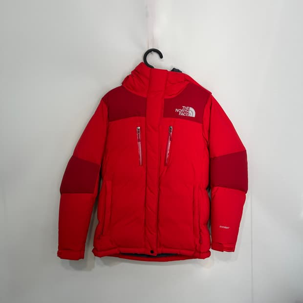 노스페이스 여성 구스다운 패딩 85 상태최상 레드