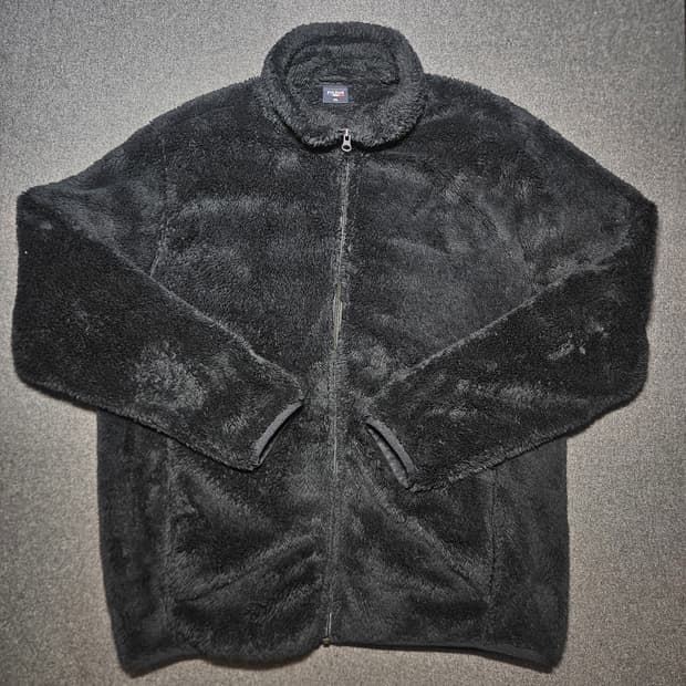 폴햄 검정 플리스 자켓 110 실측 105