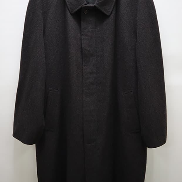 히키프리맨 제냐원단 캐시미어 롱 코트 단추형