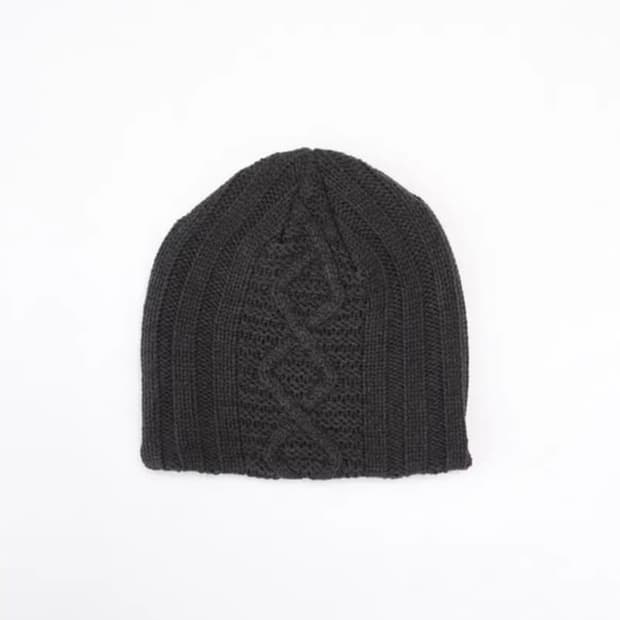 해징룸 자카드 빅 비니