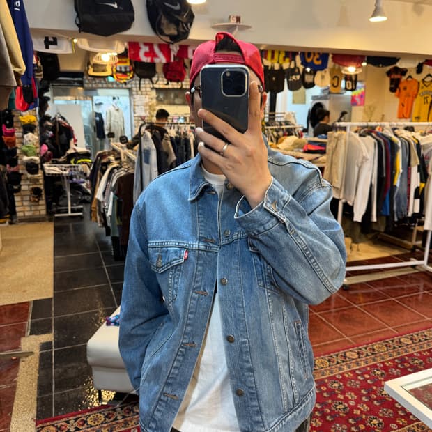 리바이스 스탠다드 트러커 빈티지 데님 자켓 XL