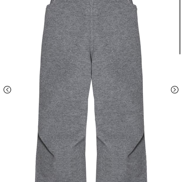 카미엔 kamien 코지 울 팬츠 그레이 (OS)