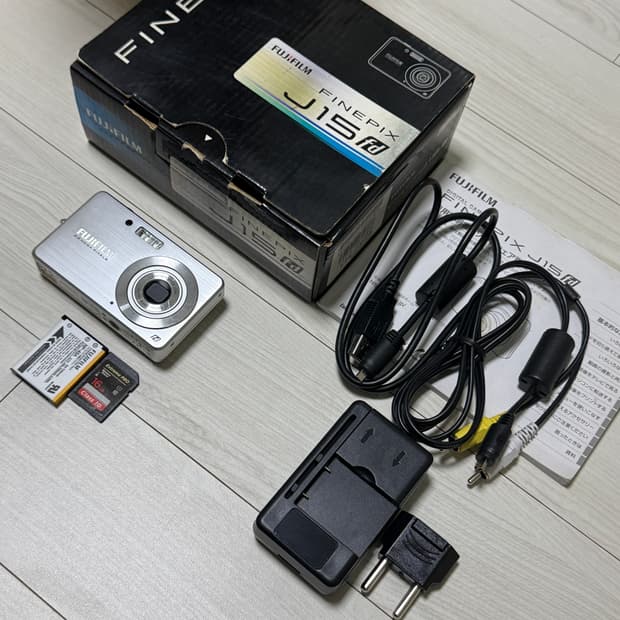 슬기디카) 후지필름 파인픽스 J15 빈티지 디카 디지털카메라 실버