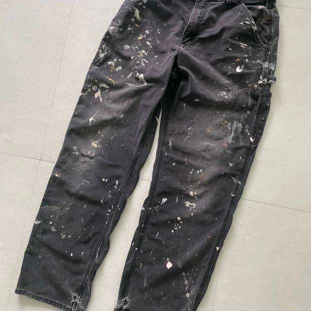 칼하트 페인팅 싱글니 카펜터