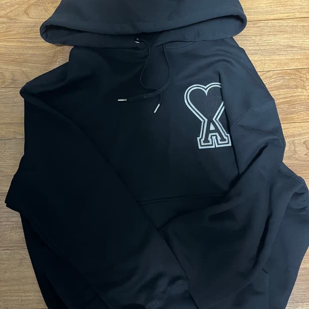 아미 인타르시아 빅하트 후드티m