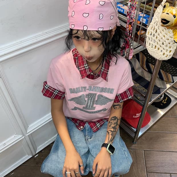 Harley-Davidson Pink T-shirt