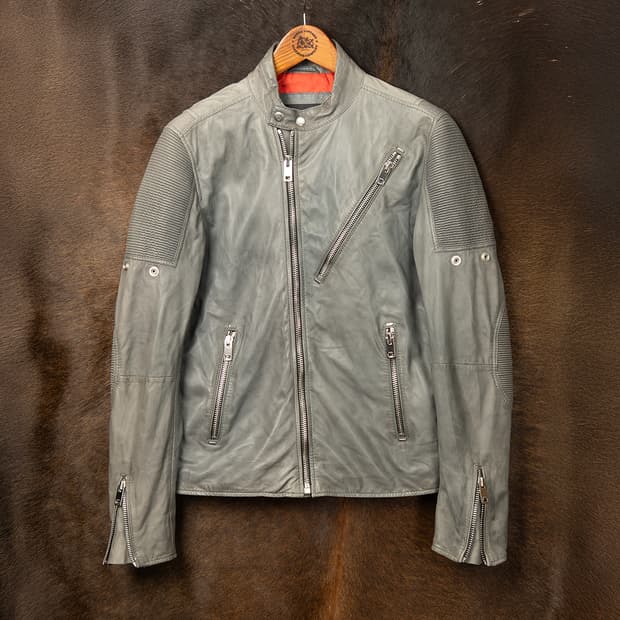 [M] 디젤 쉽스킨(양가죽) 라이더 자켓 / 바이커 자켓 
