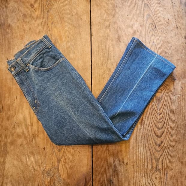 80s Levi's 517 데님 오렌지탭