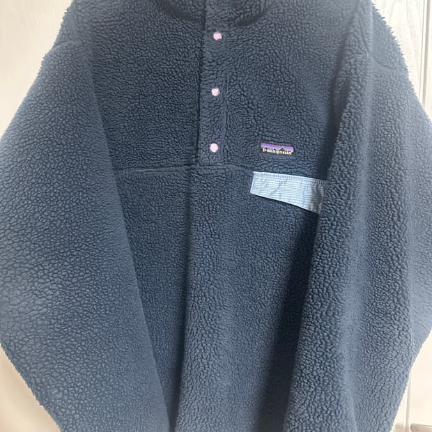 파타고니아 빈티지 글리세이드 스냅티 네이비 L