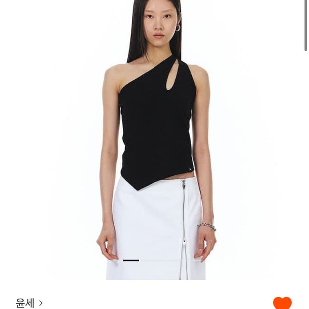 윤세 컷아웃 슬리브리스