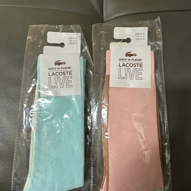 골프왕 라코스테 양말 사이즈26